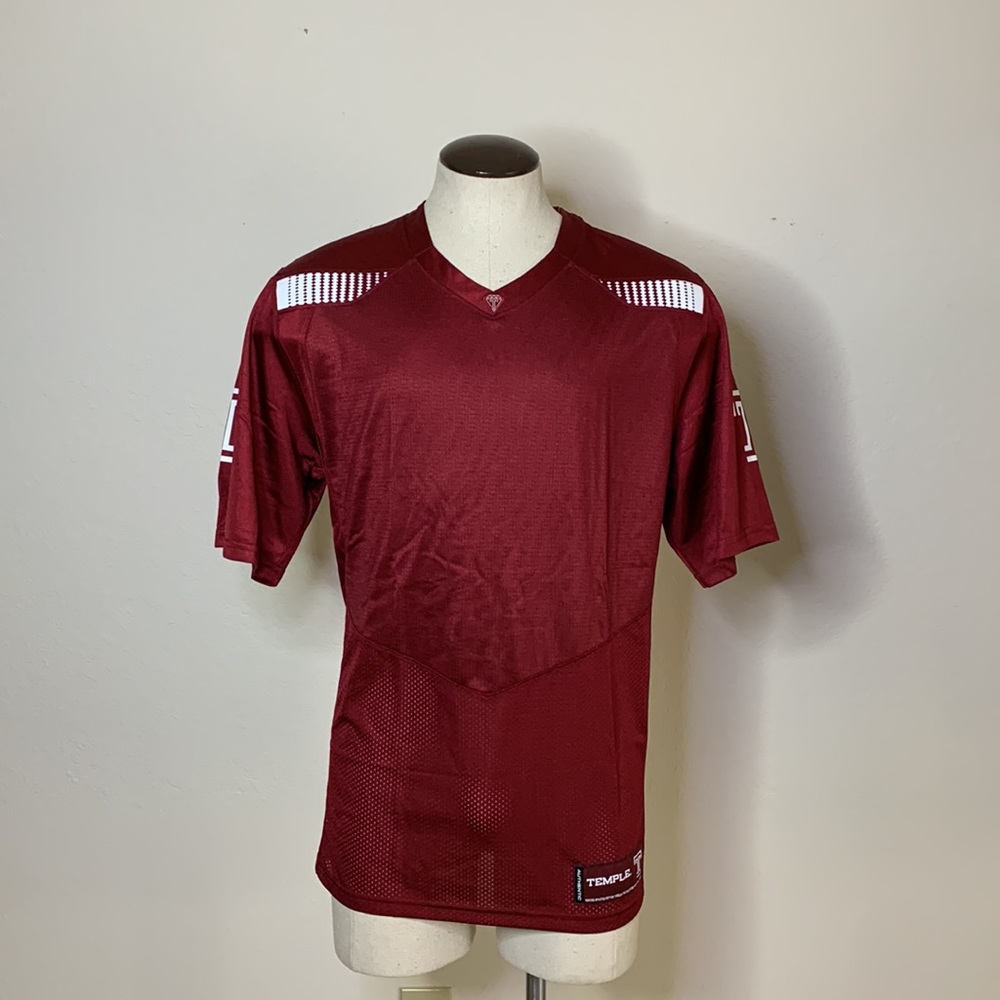 NWT Temple University Under Armour On-Field Collection Football Jersey L